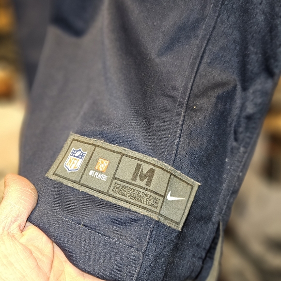 Nike Seattle Seahawks 25 Richard Sherman Navy Blue Team Color Jersey - M - Picture 5 of 9